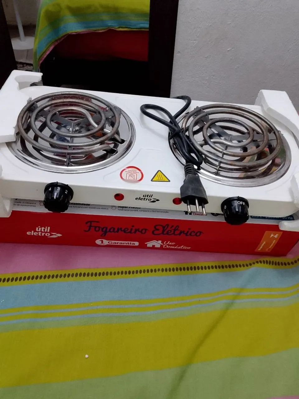 Fogão de 2 bocas elétrica 