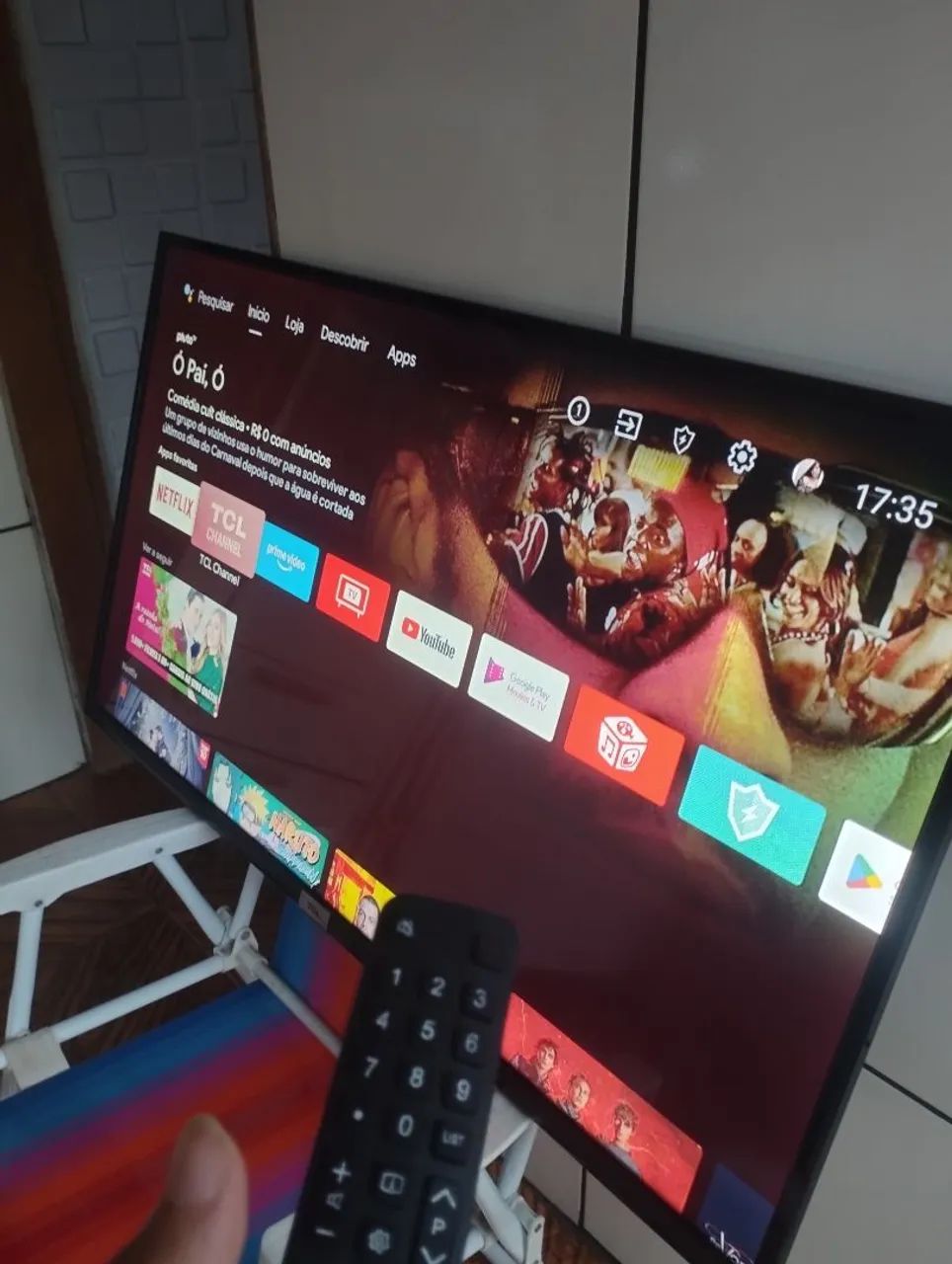 Tv SMART 43 Tcl Android semi nova  - Foto 3