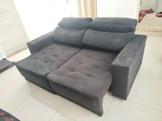 Sofá retrátil 2 lugares  - Foto 4