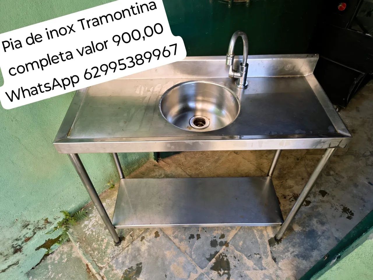 Tramontina Stainless Steel Sink Complete Set