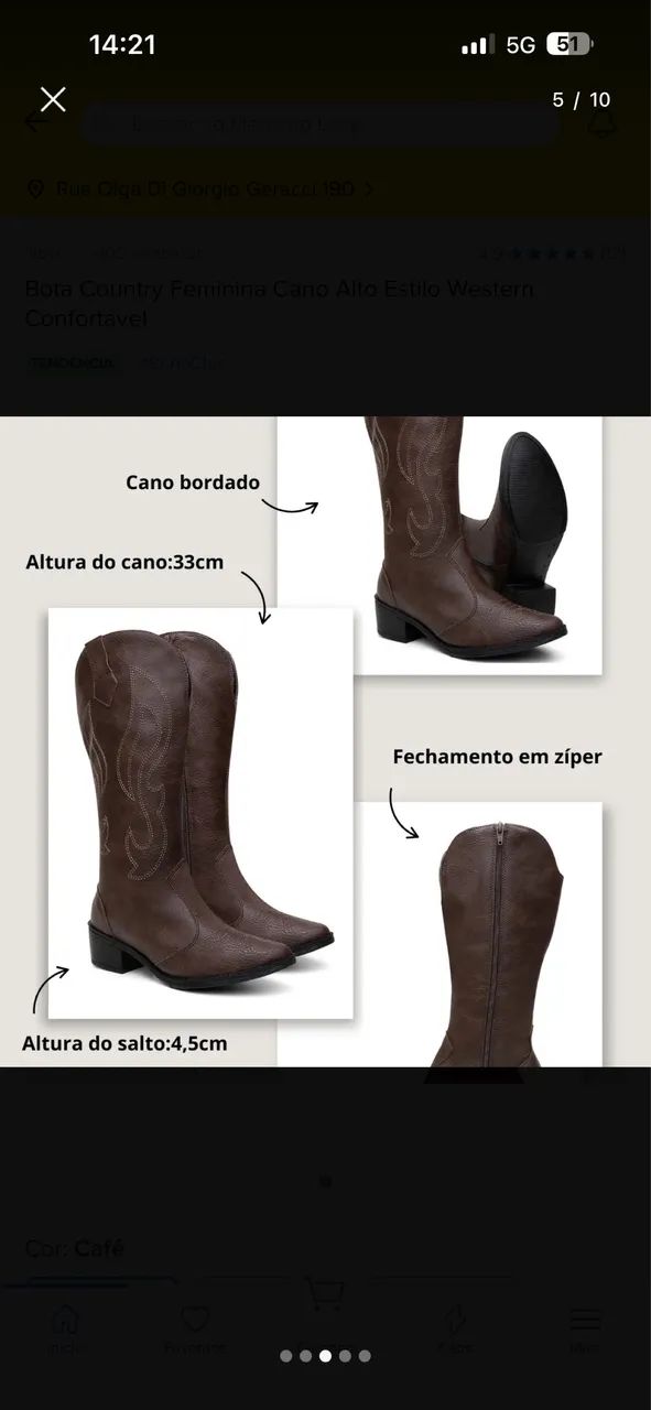 Bota texana - Foto 2