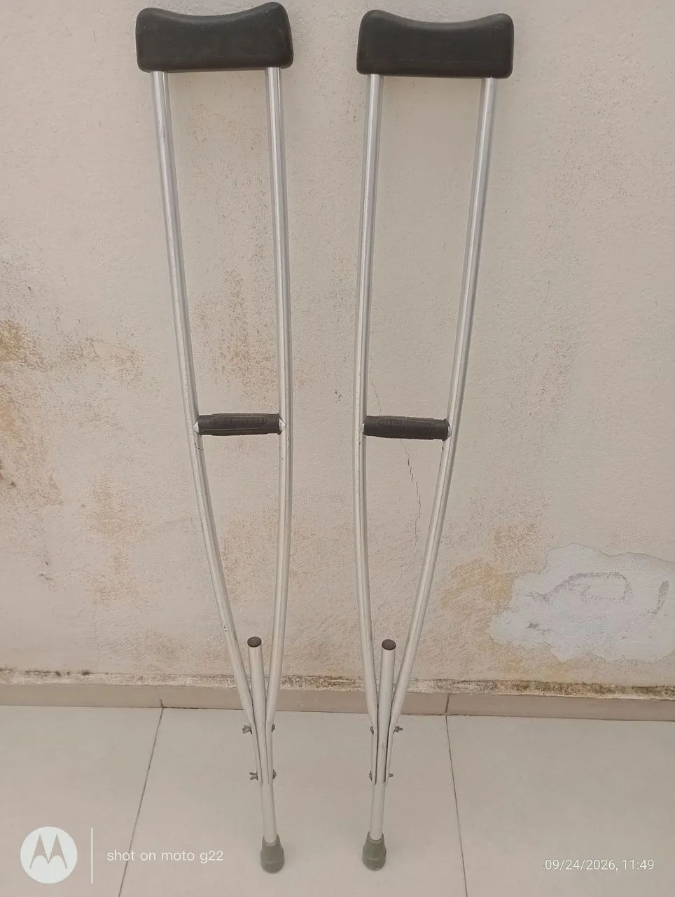 Muletas de alumínio - Foto 2