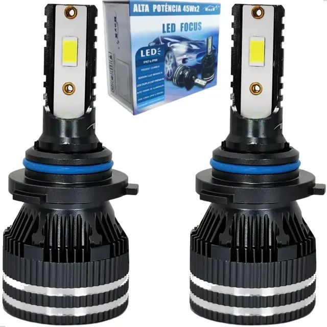 Par Lâmpada H27Led Rayx Focus 90w 13000 Lumens 6000k - Peças para