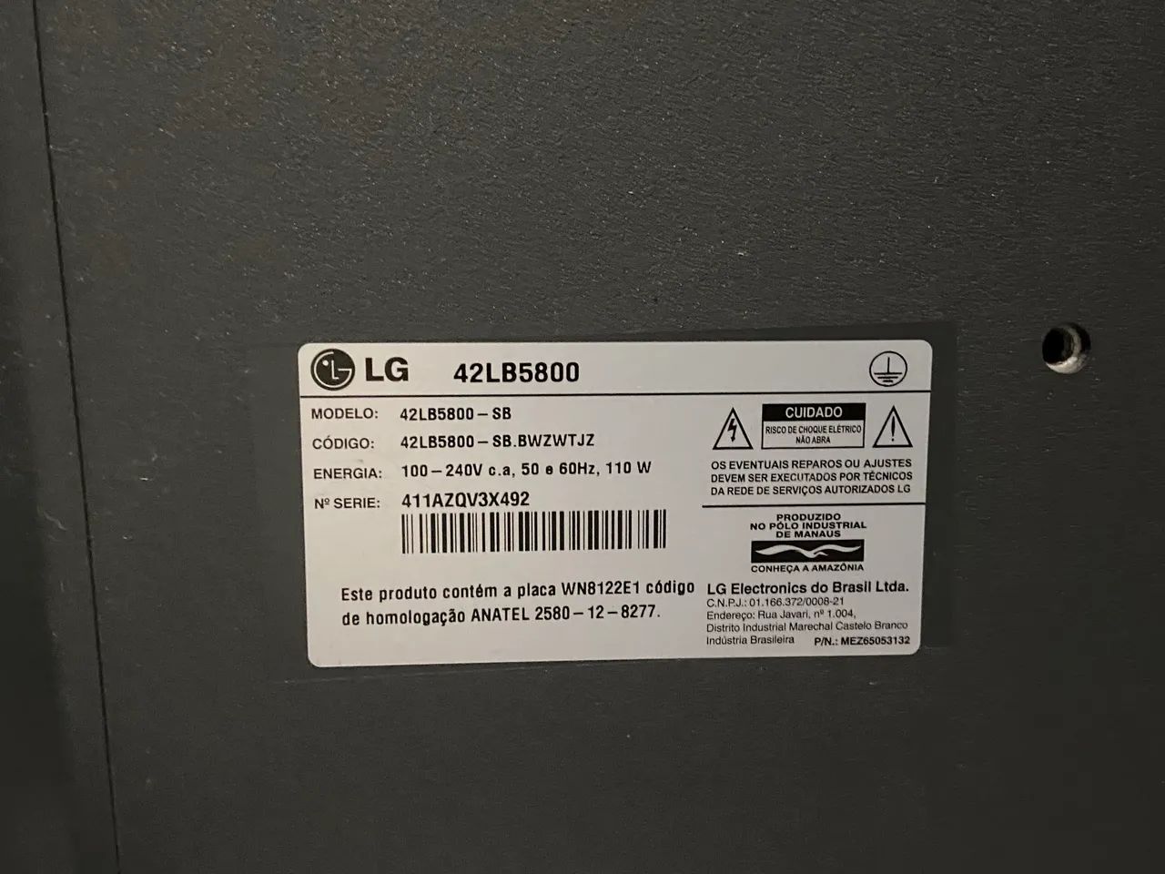 Vendo DUAS TV(S) de 42 polegadas, perfeita para quem busca conserto ou peças. - Foto 4