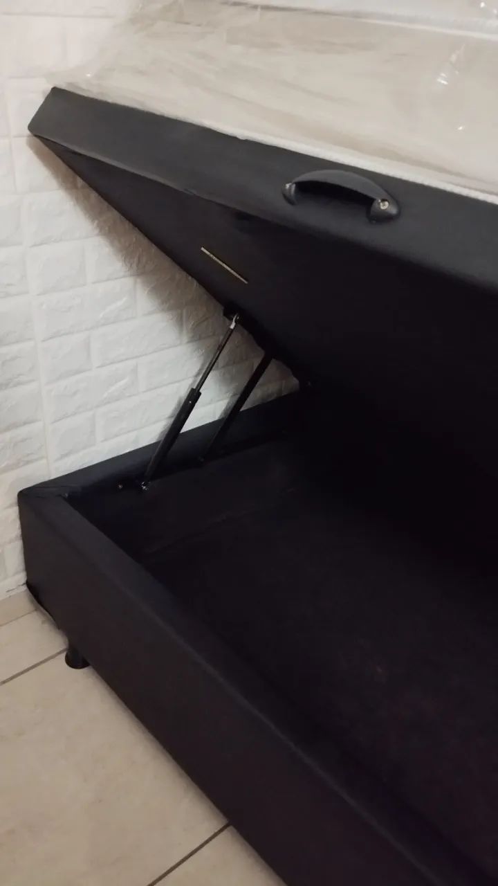 Colchão e Cama Box Solteiro - Foto 5