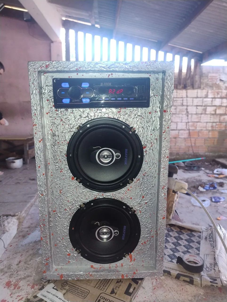 Mini Bob caixa som ambiente - Equipamentos e Acessórios de Som
