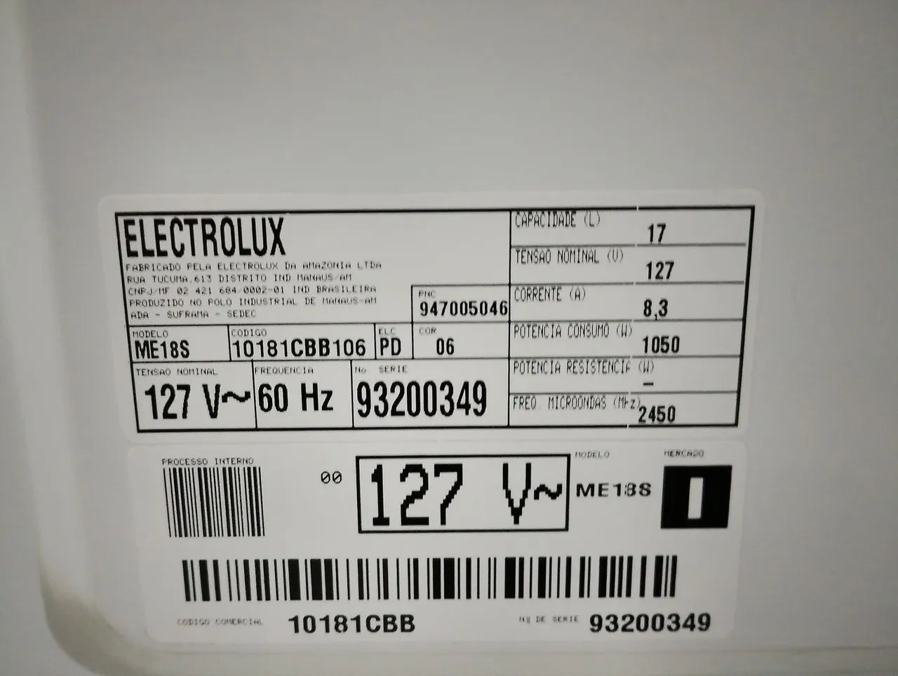 Microondas Eletrolux ME18S  - Foto 2