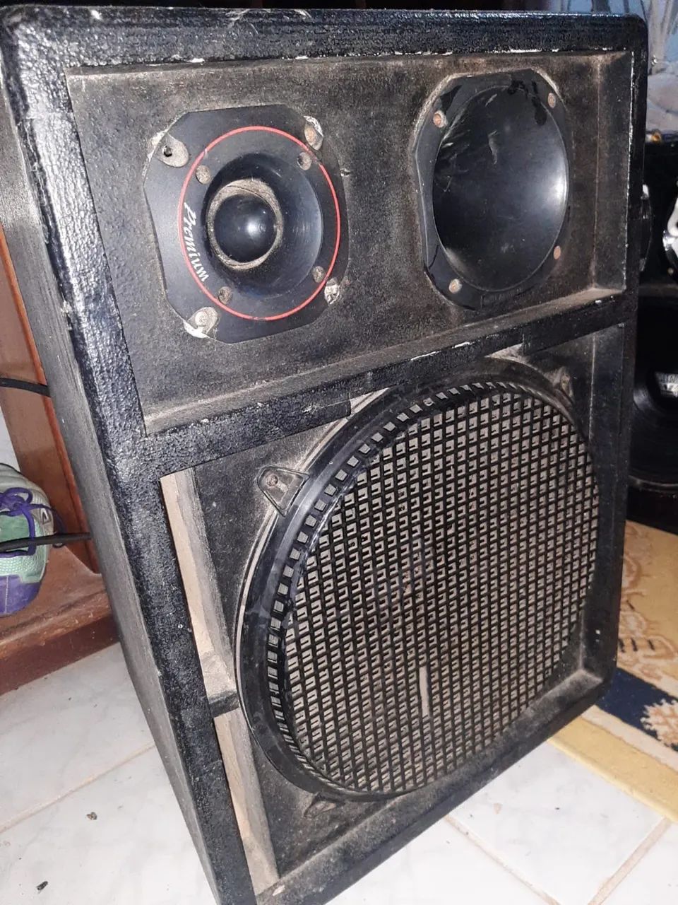 Caixa amplificada boca de 15 com controle remoto - Foto 3
