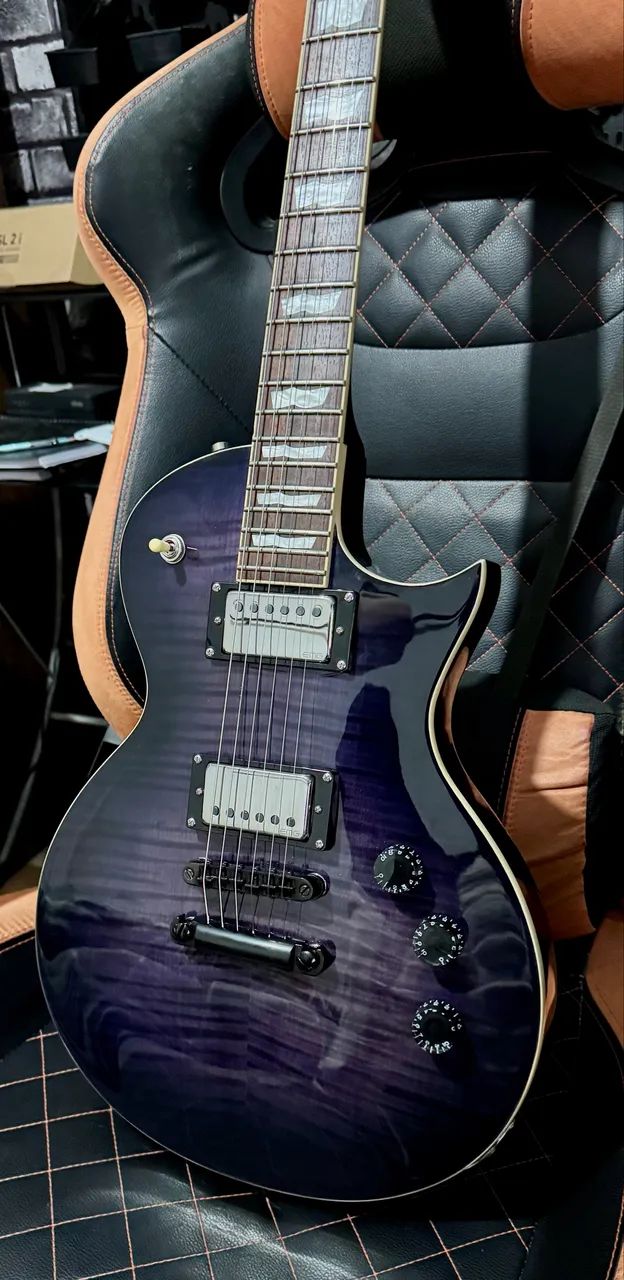 Guitarra ESP LTD 256 com EMG e gotoh 