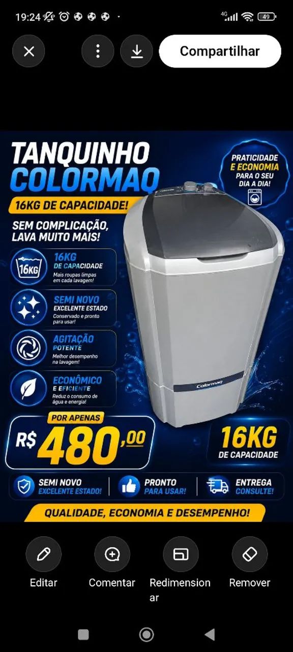 Tranquinho Colormaq 
