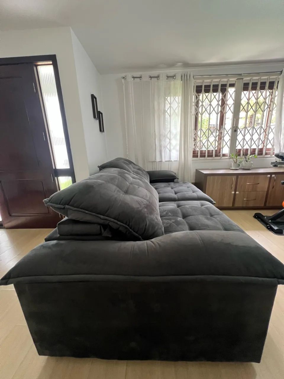 SOFÁ RETRÁTIL GRAFITE  - Foto 2