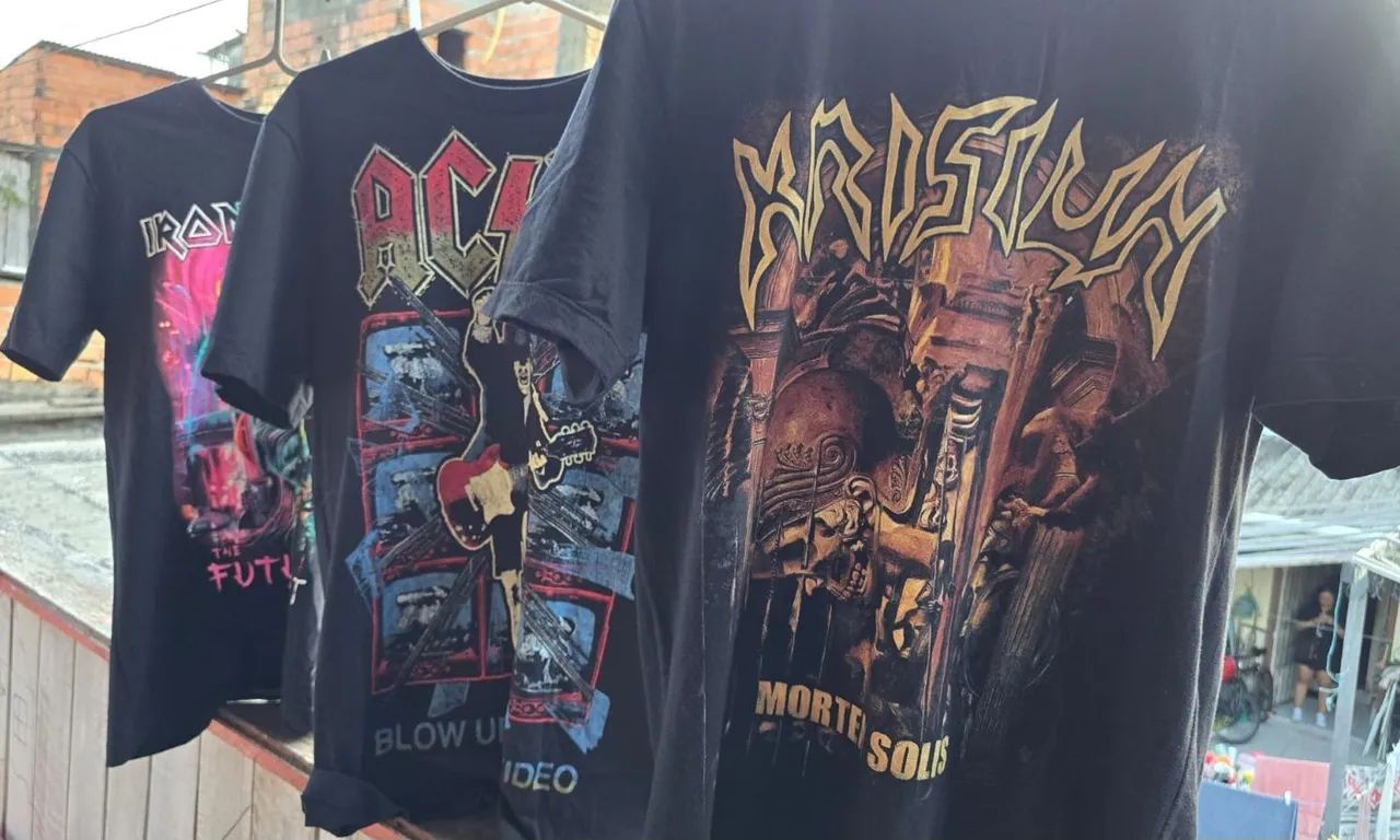 Camisas de bandas - Foto 4