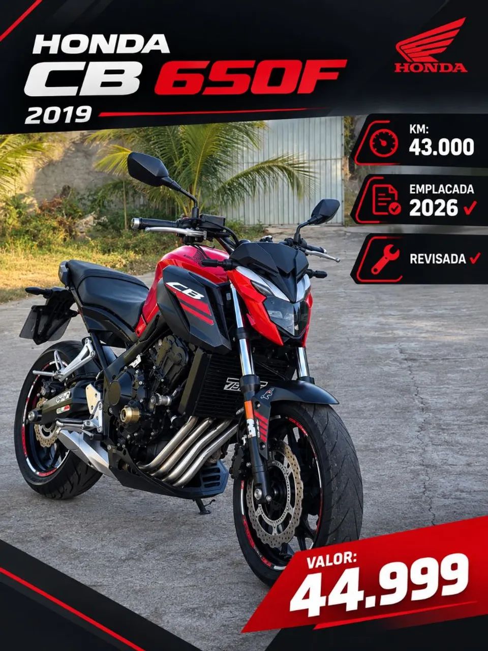 CB 650F 2019 - Foto 2