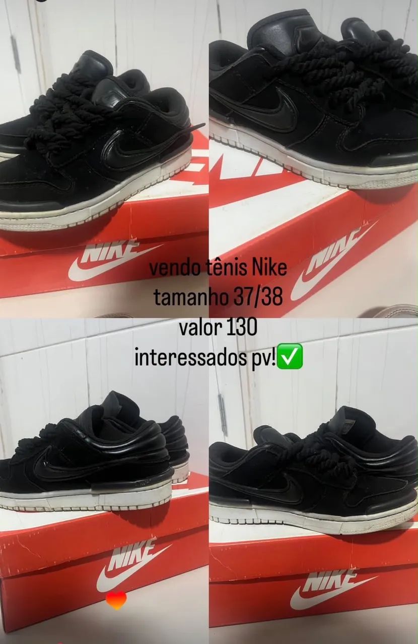 Tênis Nike preto 