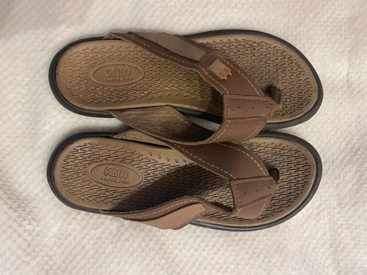 Chinelo couro Klin - TAM. 30/31