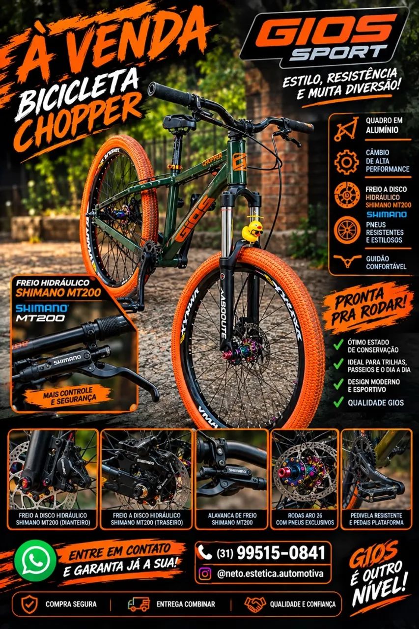 Vendo bicicleta Gios DJ aceito troca em ps4 mais volta