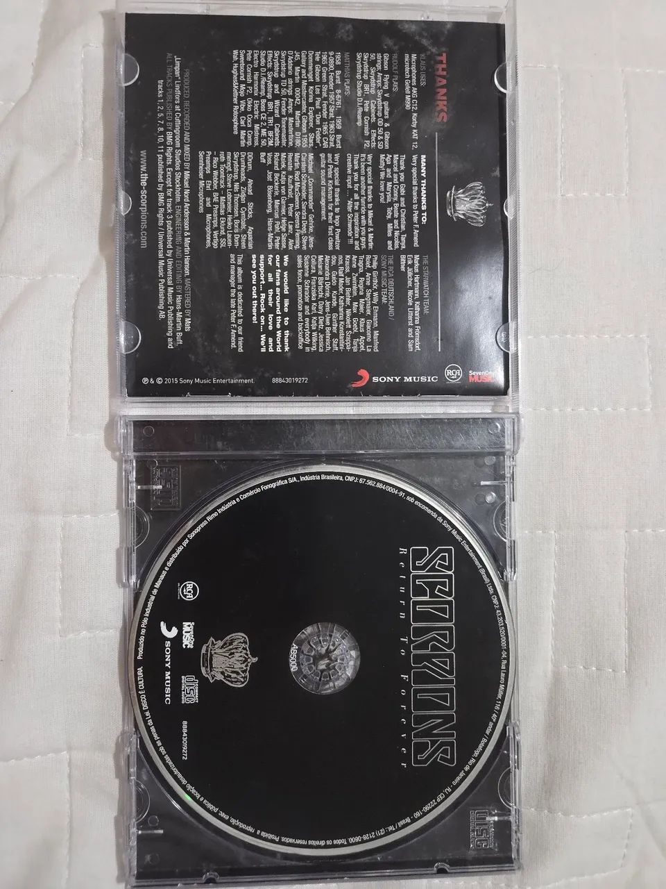 CD Scorpions - Return to Forever  - Foto 2