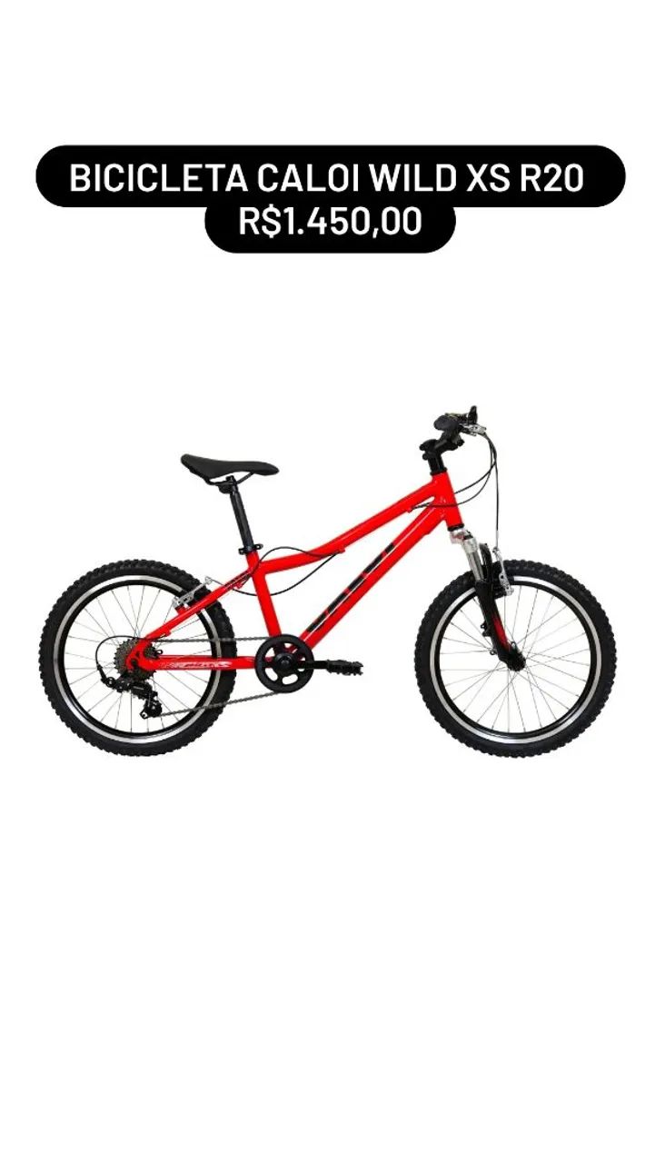 Bicicleta Caloi wild aro 20
