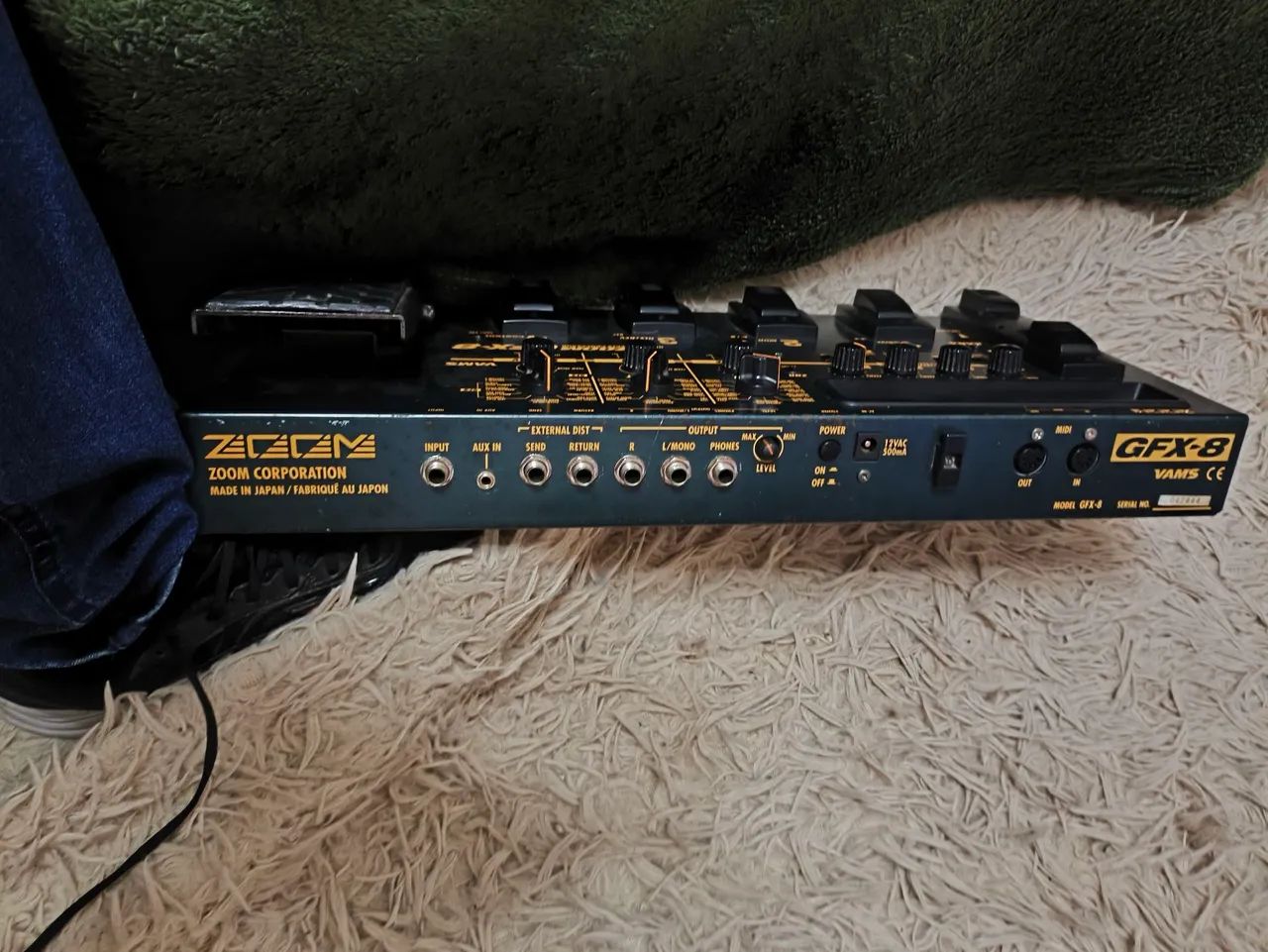 PEDALEIRA ZOON GFX-8 RARIDADE - Instrumentos musicais - Coronel