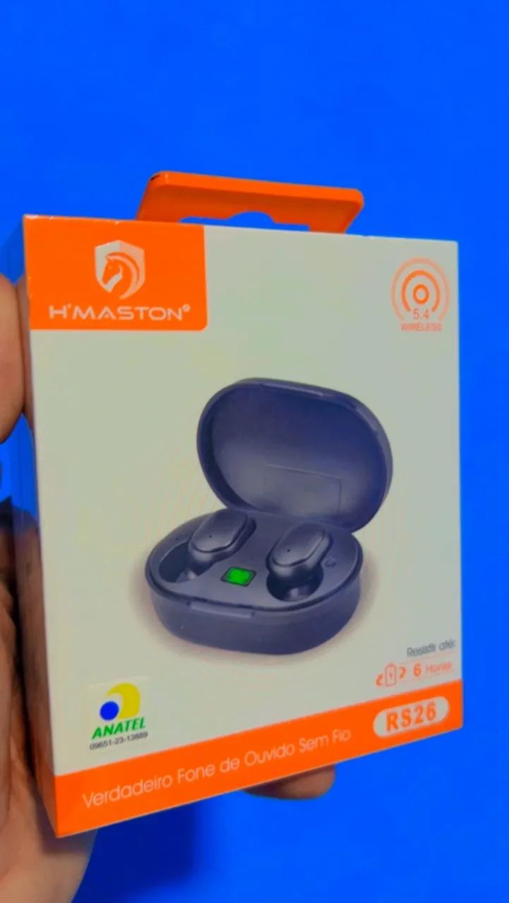 Fone de ouvido sem fio