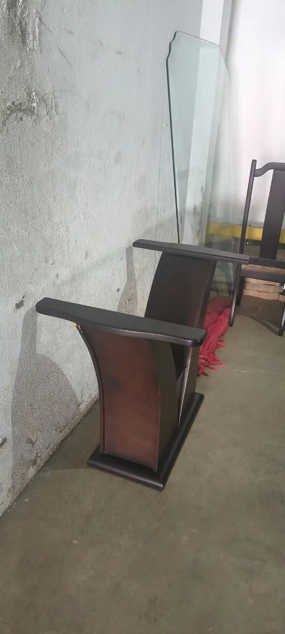 Mesa de jantar tampo de vidro - Foto 3