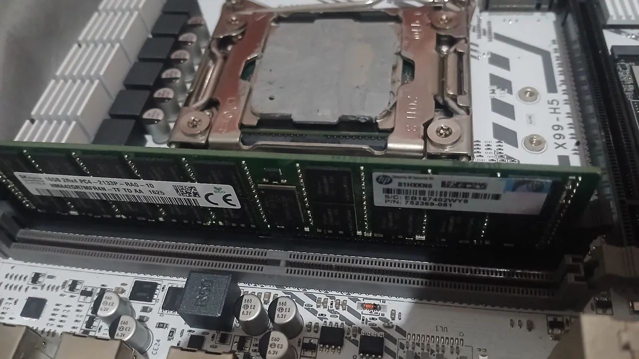 Placa mae + xeon 2680 + 16 ram - Foto 2