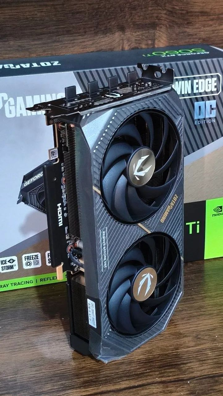 Zotac GeForce RTX 5060TI 8gb - Foto 5