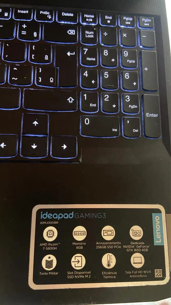 Notebook Lenovo Gaming 3  - Foto 4