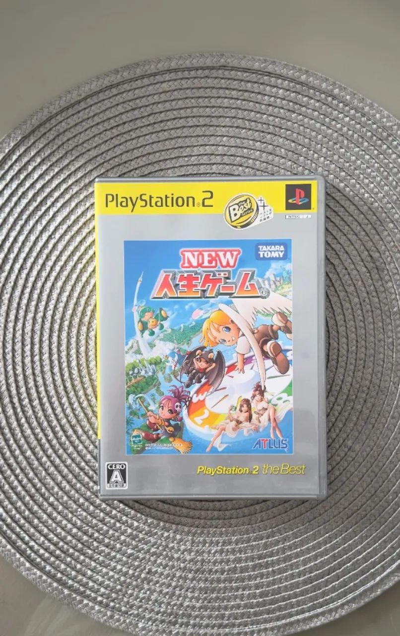 New Jinsei Game (PlayStation 2 The Best) PS2 Original Completo