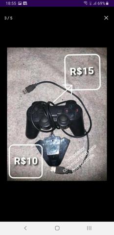 Controle para PC e console/adaptador conversor USB - Foto 4