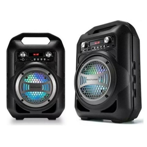 Caixa de Som Portátil Multilaser 40W Entradas USB/Bluetooth/Micro-SD/AUX e FM - Foto 2