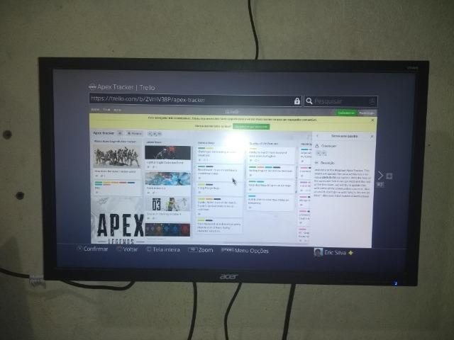 Monitor Acer V246HL 24" Full HD (1920 X 1080) 5ms 60hz vga dvi hdmi - Foto 4