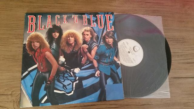 Lp Disco Vinil Black N Blue Idem Hard Rock bon jovi kiss guns n roses skid row motley crue