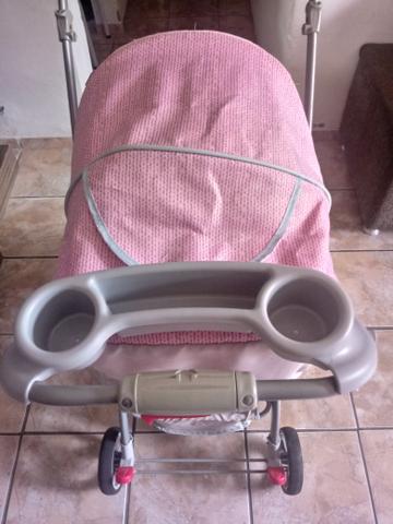 Carrinho de bebê menina e bebê conforto - Foto 5