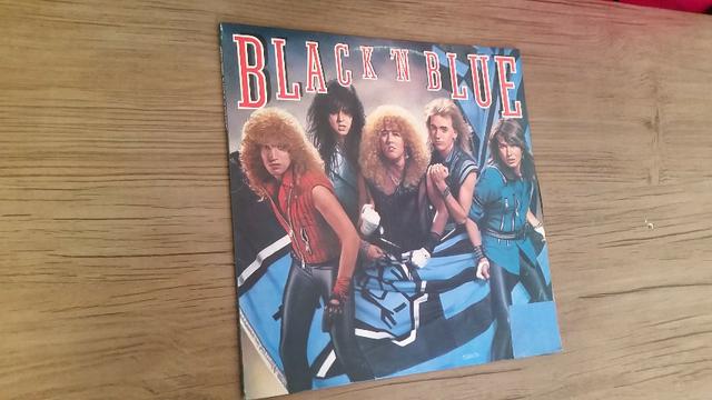 Lp Disco Vinil Black N Blue Idem Hard Rock bon jovi kiss guns n roses skid row motley crue - Foto 2
