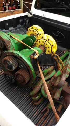 Trator 6180j John Deere transmissão completa corneta completa - Foto 4