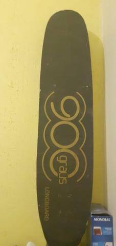 Skate semi-novo Longboard - Foto 2