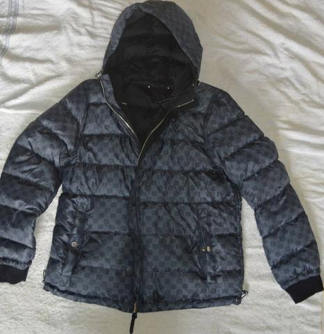 Exclusiva Jaqueta Louis Vuitton Reversível com enchimento e capuz , Rara - Foto 3