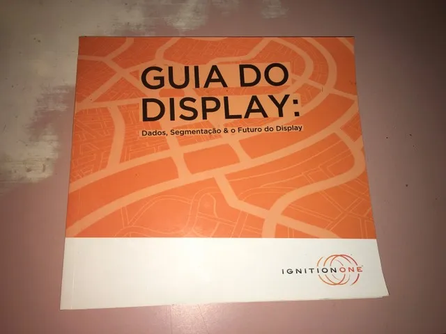 Livro Guia do Display Ignition One usado ótimo estado