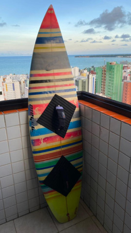 Prancha de Wave para Kitesurf com alças