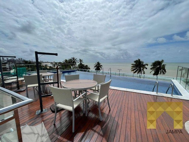 Apartamento com 2 dormitórios para alugar, 77 m² por R$ 3.600,00/mês - Cabo Branco - João  - Foto 5