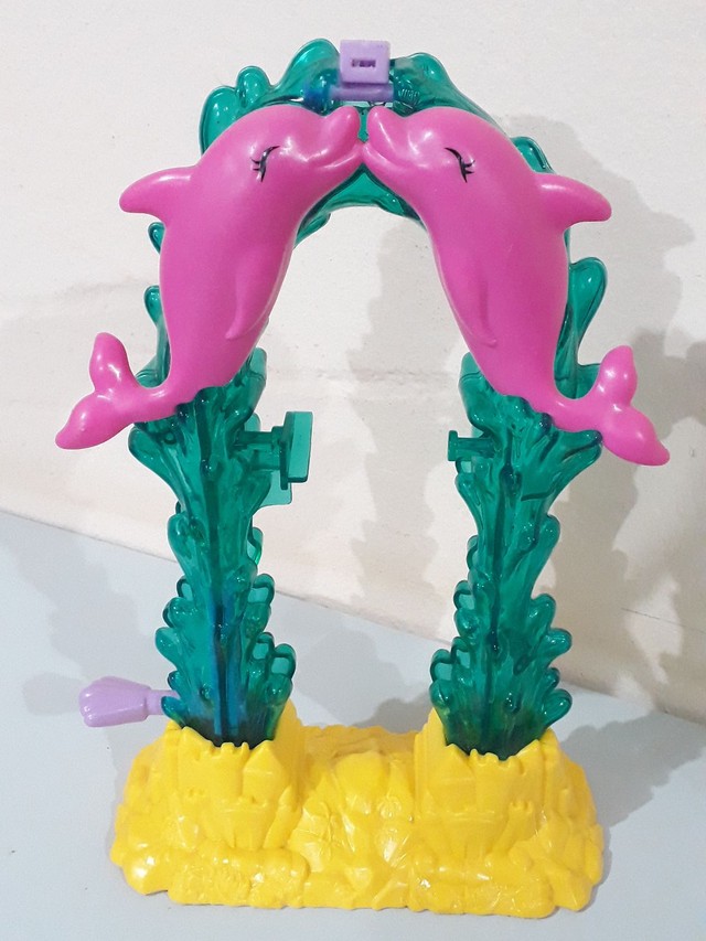 Acessório de boneca Polly  Parque Aquático dos golfinhos da Polly original Mattel bem novo - Foto 3
