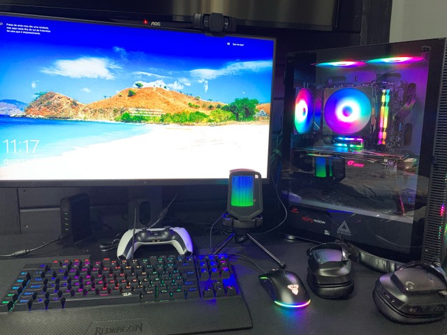 PC Gamer com Setup completo  - Foto 4