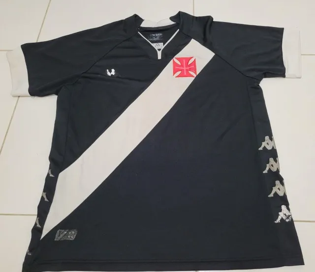 Camisa Futebol Vasco Preta Kappa 2022