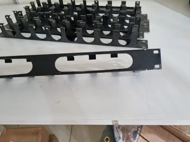 Organizador de cabos para rack 19 polegadas - Foto 2