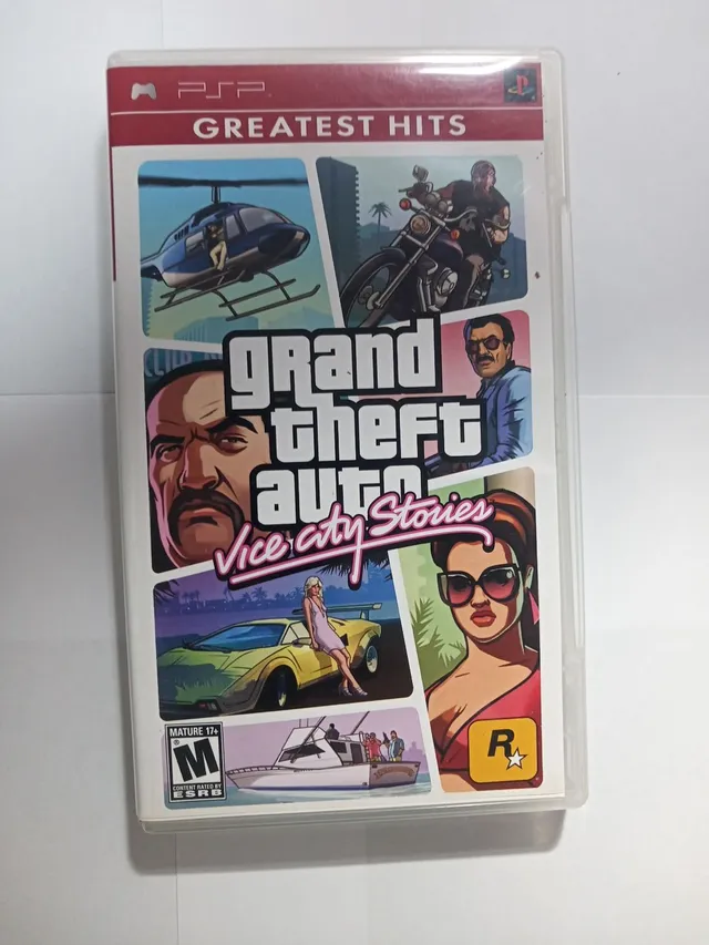 Jogo Grand Theft Auto Vice City Stories GTA PSP Usado - Meu Game