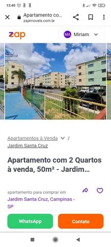 Captação de Apartamento a venda na Avenida Herbert de Souza, Jardim Santa Cruz, Campinas, SP