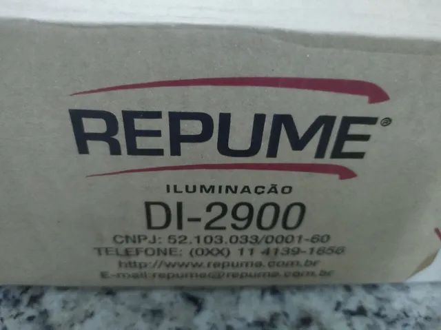 Luminária Repume Iluminação LED (DI-2900) Nova - Foto 2
