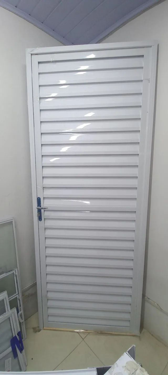 Porta externa alumínio branco  Super Promoção  - Foto 4