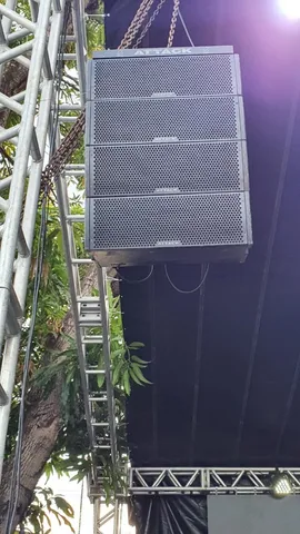 Sistema de som Profissional Line ativos Vertical Array Attack VRV206A, Subs 18 /Next pro